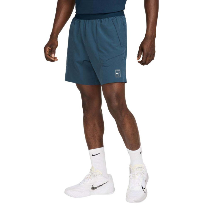 Nike Court Advantage Pantaloncini Tennis Advantage Armory Navy Bianco Uomo
