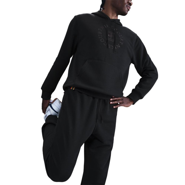 Nike Court Heritage Felpa Tennis Nero Uomo