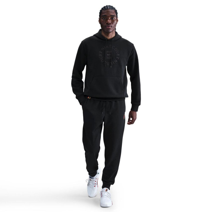 Nike Court Heritage Felpa Tennis Nero Uomo