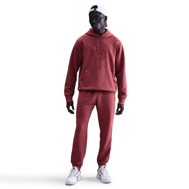 Nike Court Heritage Felpa Tennis Cedar Red Uomo