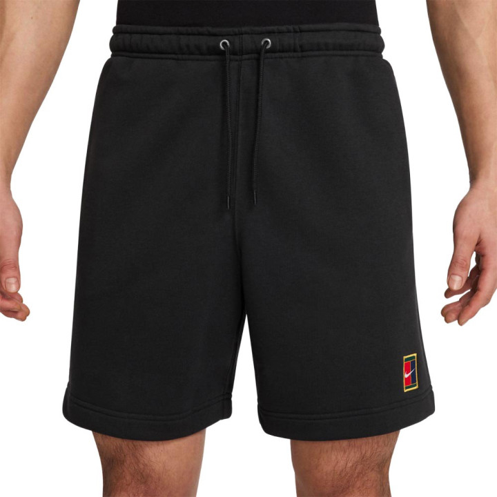 Nike Court Heritage Short Tennis Nero Uomo