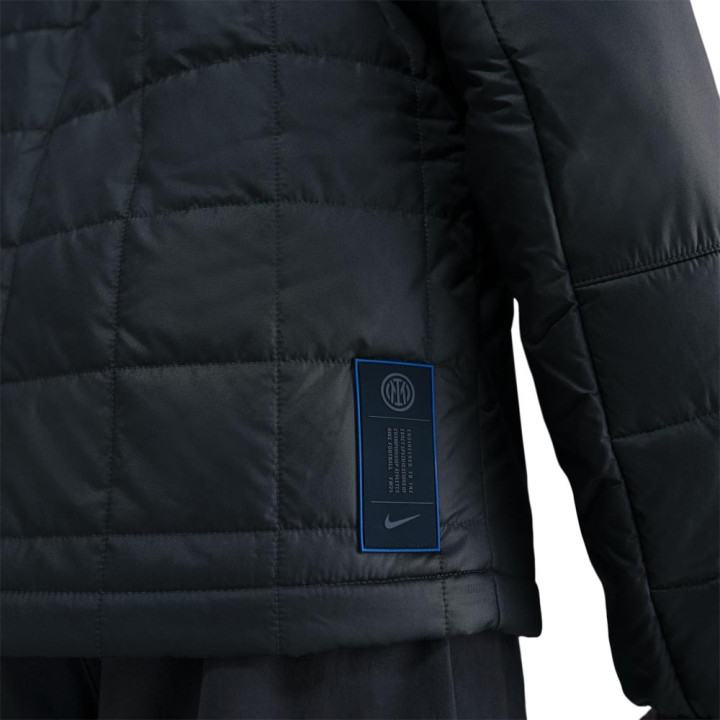 Nike Giacca Da Calcio Inter Imbottita Anthracite Grigio Uomo