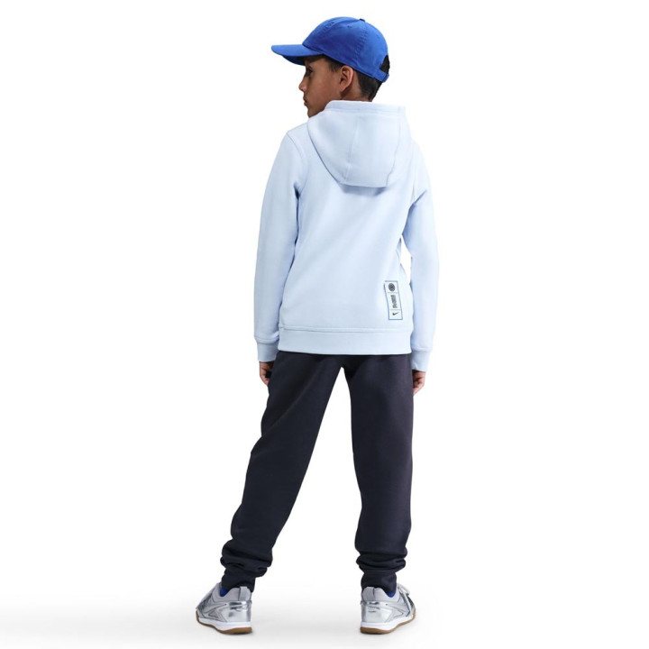 Nike Felpa Con Cappuccio Inter Club Grigio Blue Bambino