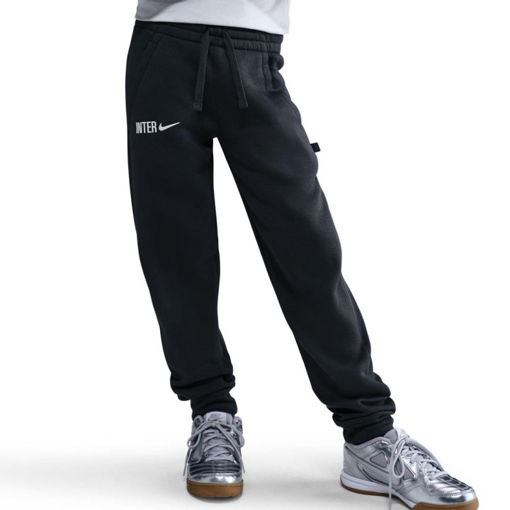 Nike Pantaloni Allenamento Calcio Inter Club Jogger Anthracite Grigio Bambino