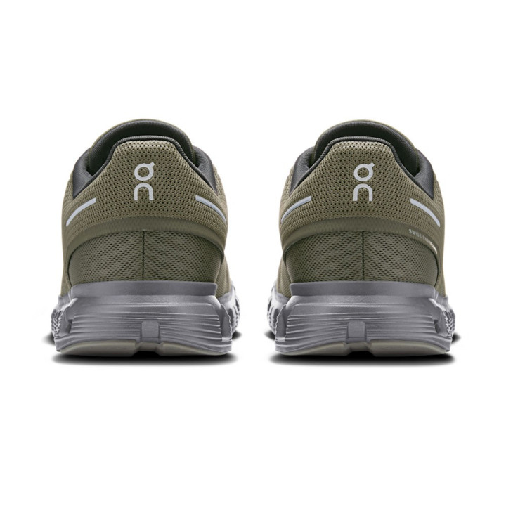 On Cloud 6 Verde Oliva Grigoscuro - Sneakers Uomo