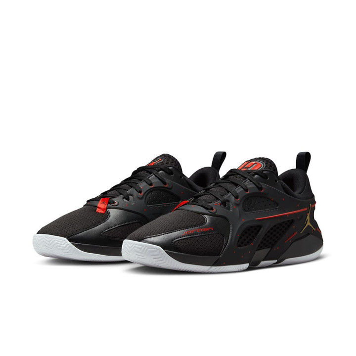 Nike Jordan Heir Series Nero Oro Rosso - Scarpe Basket Uomo