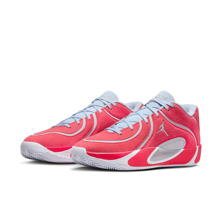 Nike Jordan Tatum 4 Rosso Argento - Scarpe Basket Uomo