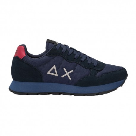Sun 68 Tom Solid Mesh Blu Blu - Sneakers Uomo