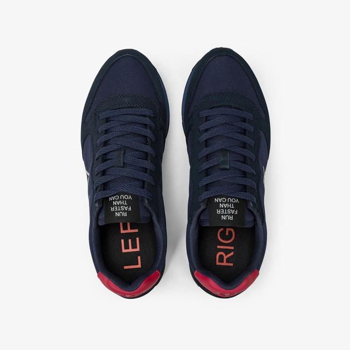 Sun 68 Tom Solid Mesh Blu Blu - Sneakers Uomo