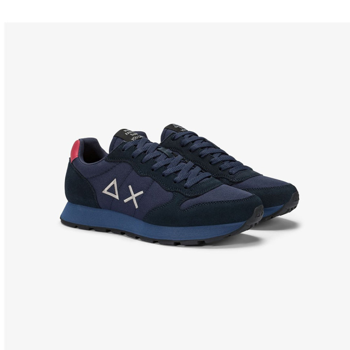 Sun 68 Tom Solid Mesh Blu Blu - Sneakers Uomo