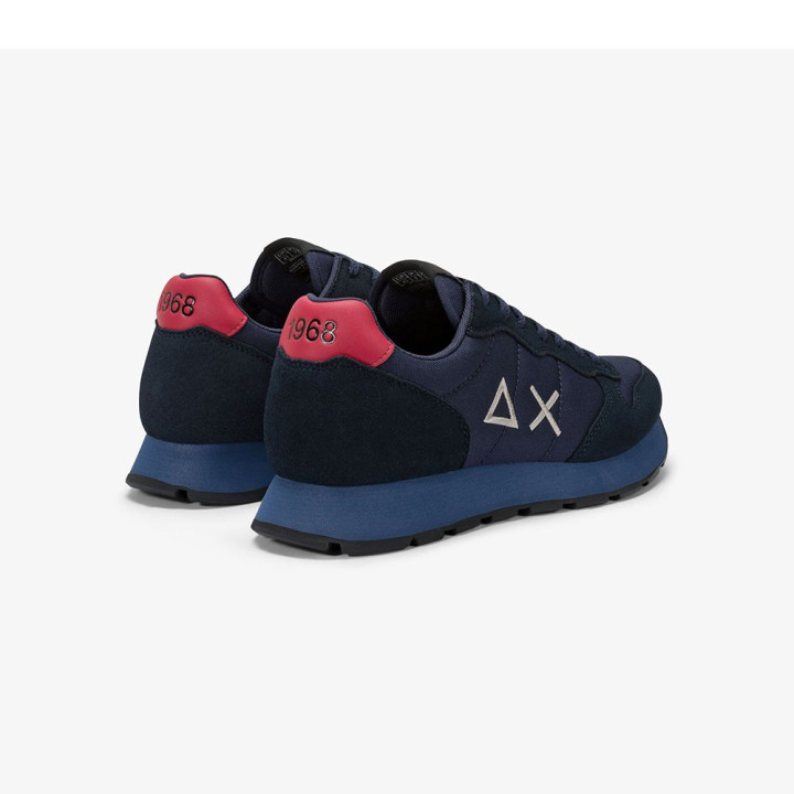 Sun 68 Tom Solid Mesh Blu Blu - Sneakers Uomo