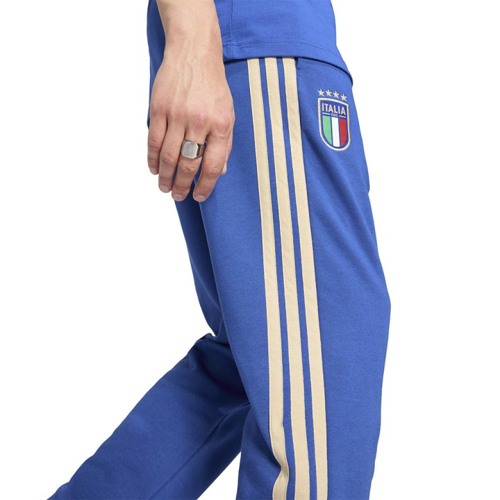 Adidas Pantaloni Allenamento Calcio Italia Culture Dna Blu Uomo