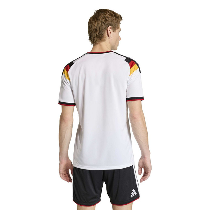 Adidas Maglia Maniche Corte Home Germania Bianco Uomo