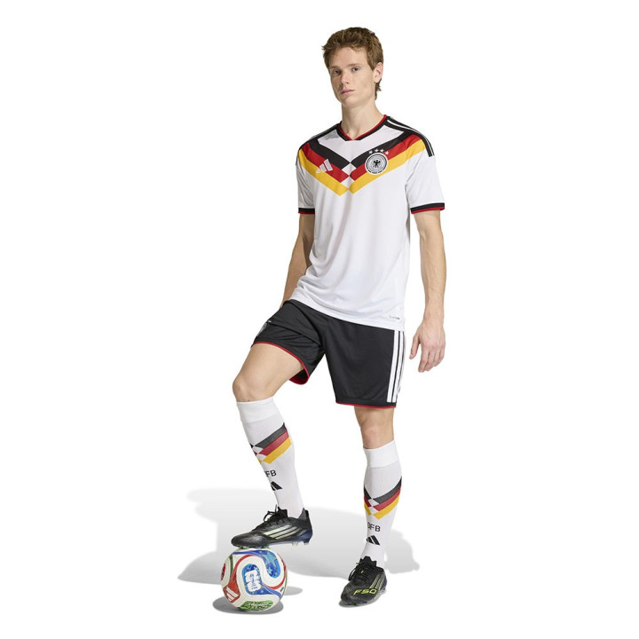 Adidas Maglia Maniche Corte Home Germania Bianco Uomo