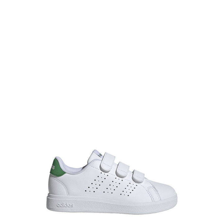 Adidas Advantage Base 2.0 Cf C Ps Bianco Verde - Sneakers Bambino