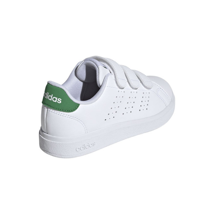 Adidas Advantage Base 2.0 Cf C Ps Bianco Verde - Sneakers Bambino