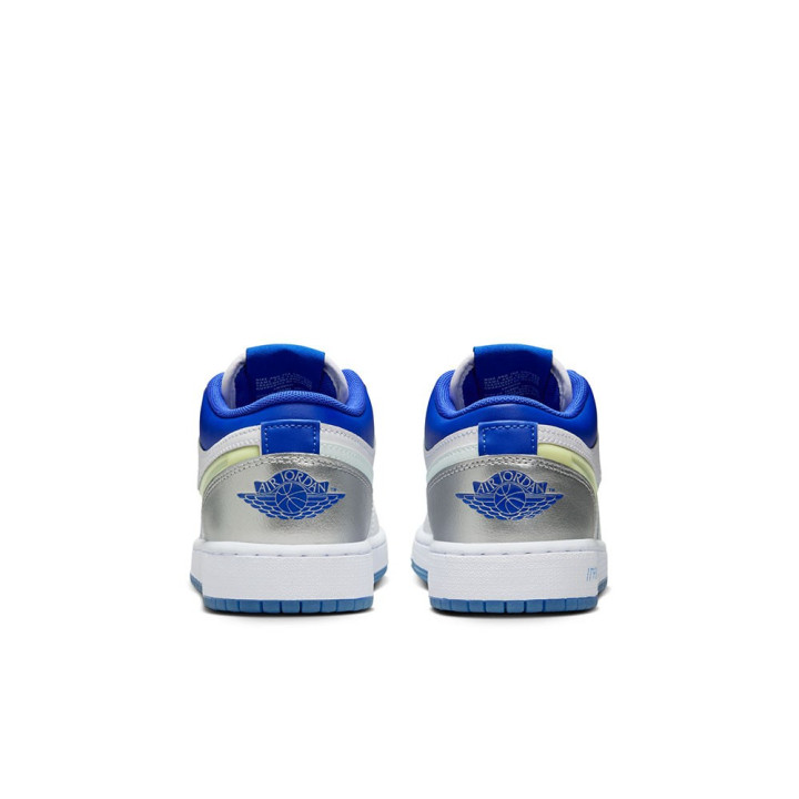 Nike Jr Air Jordan 1 Low School Gs Bianco Rosso - Sneakers Bambino