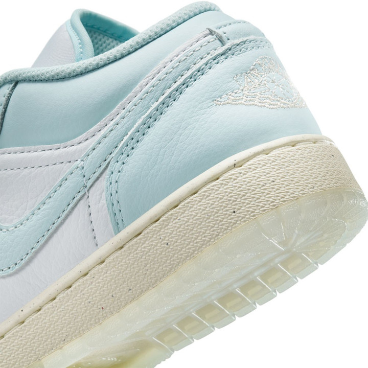 Nike Air Jordan 1 Low Se Gs Blu Bianco - Sneakers Bambino