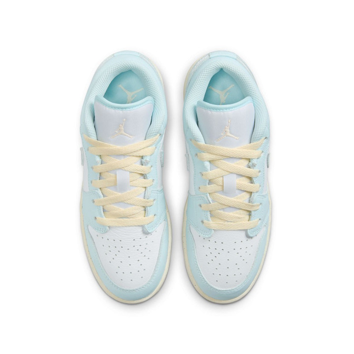 Nike Air Jordan 1 Low Se Gs Blu Bianco - Sneakers Bambino