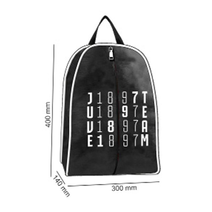 Imma Zaino Juve J4-B03 Nero Bianco Uomo