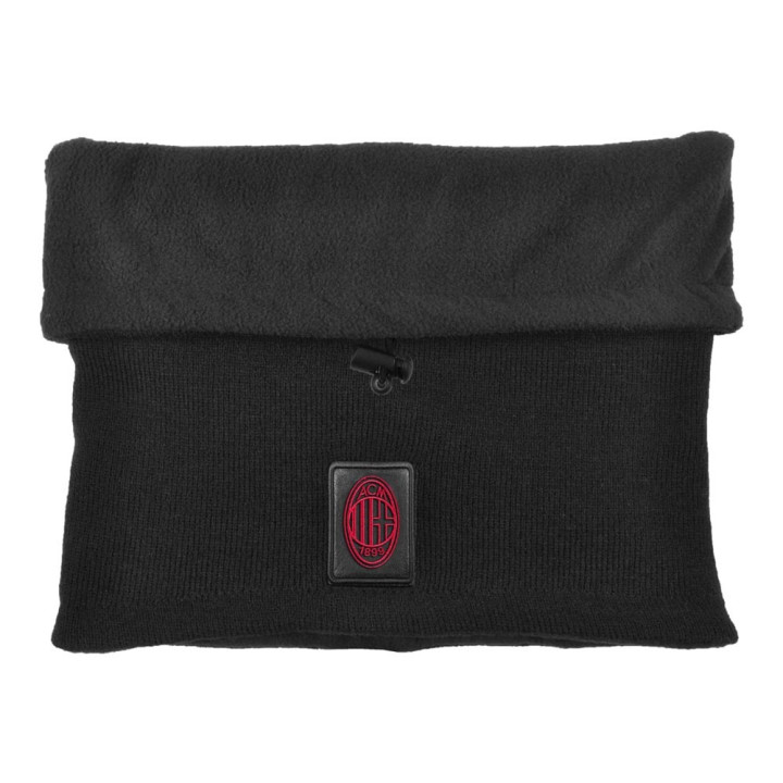 Imma Scaldacollo Milan Lisco Patch Pelle Nero Rosso Uomo