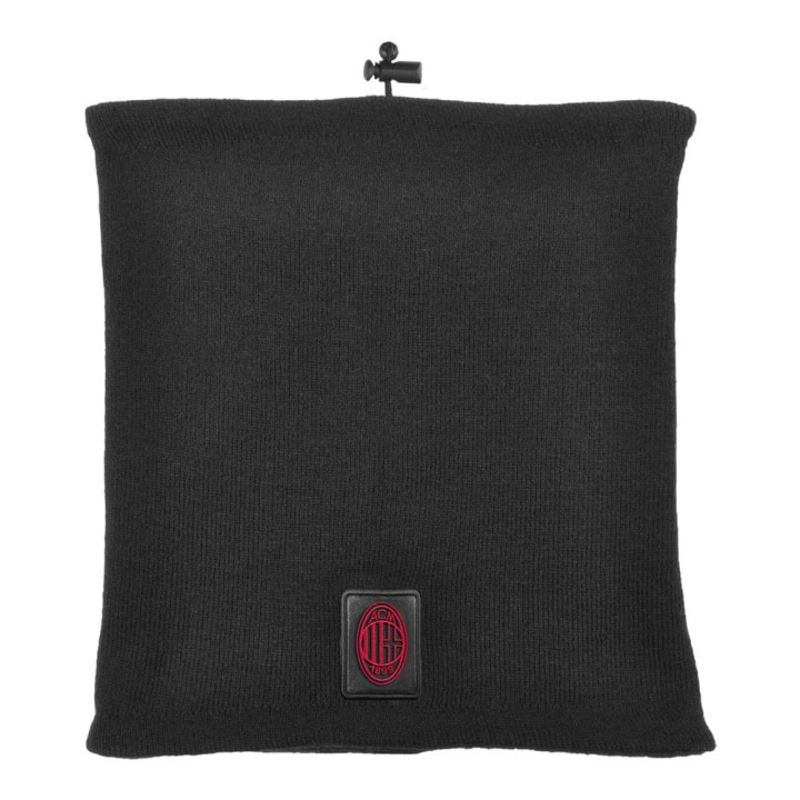 Imma Scaldacollo Milan Lisco Patch Pelle Nero Rosso Uomo