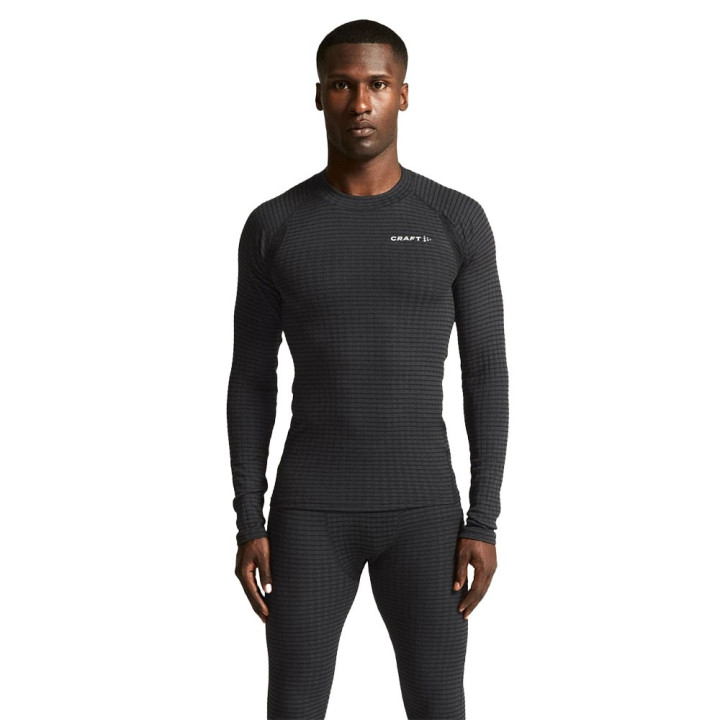 Craft Maglia Termica Wool Extreme Nero Uomo