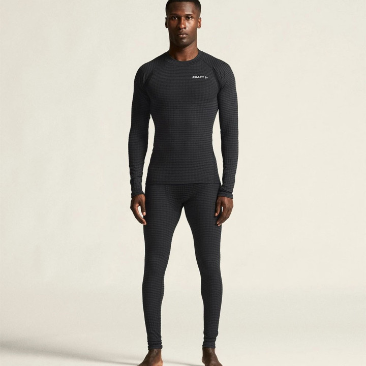 Craft Maglia Termica Wool Extreme Nero Uomo