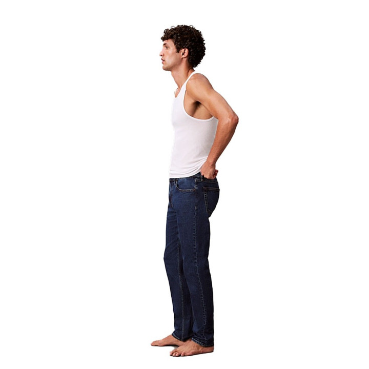 Calvin Klein Jeans Slim Taper Pacifico Blu Uomo