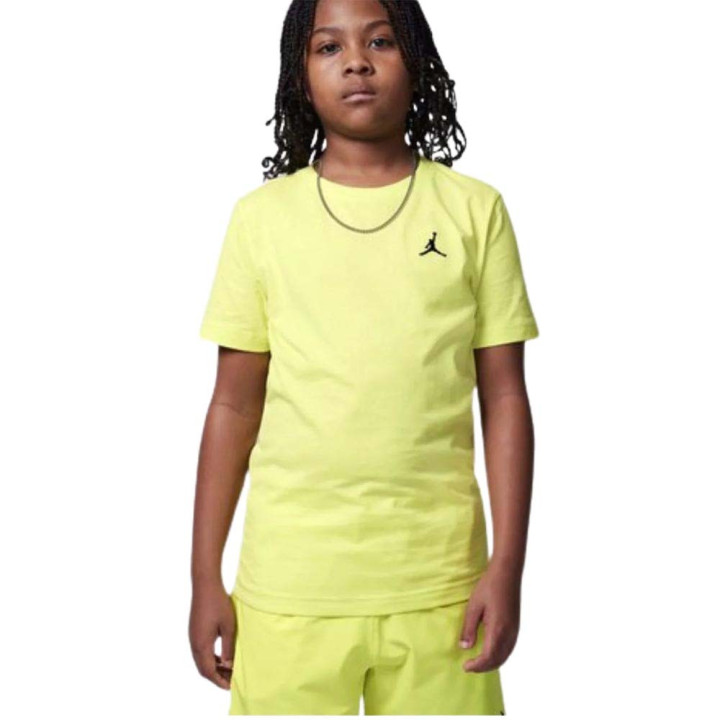 Nike Jordan T-Shirt Jumpman Lime Bambino