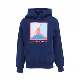Jordan Felpa Con Cappuccio Baseline blue