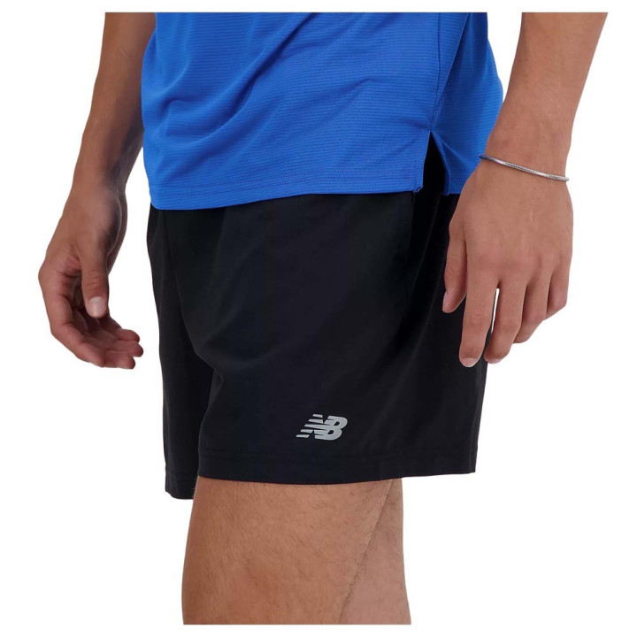 New Balance Pantaloncini Running Sport Essentials 5 Nero Uomo