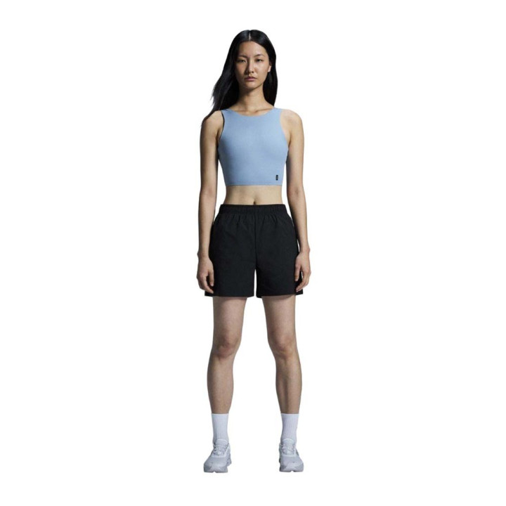 On Pantaloncini Running 5" Core Nero Donna