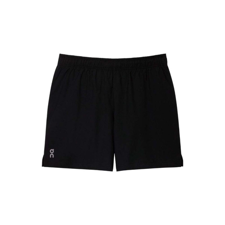 On Pantaloncini Running 5" Core Nero Donna