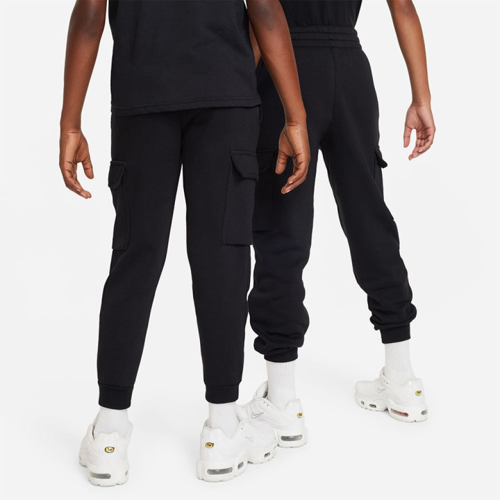 Nike Sportswear Club Pantacargo Logo Piccolo Nero Bambino