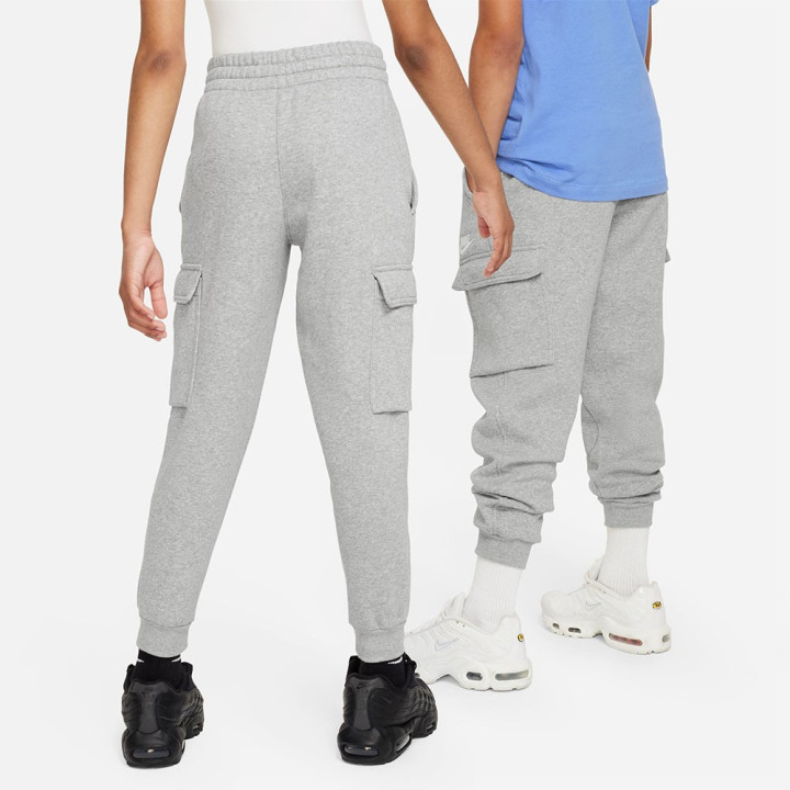 Nike Sportswear Club Pantacargo Logo Piccolo Grigio Bambino