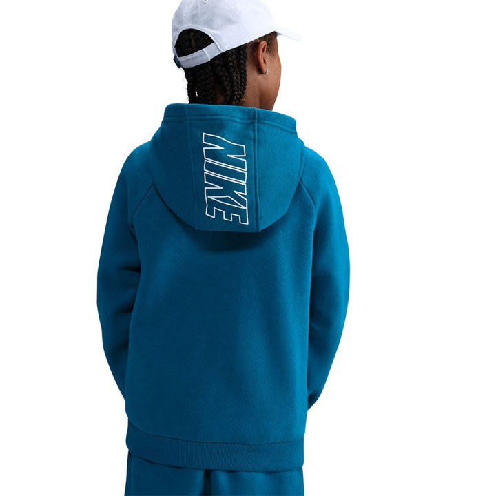 Nike Sportswear Club Tuta Sportiva Blu Bambino
