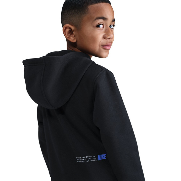 Nike Sportswear Club Felpa Palestra Nero Bambino