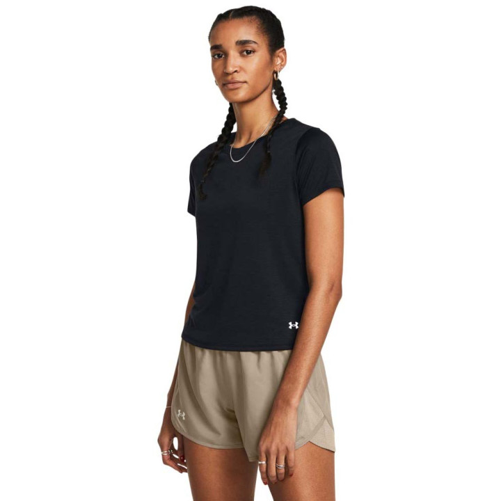 Under Armour T-Shirt Running Launch Nero Donna