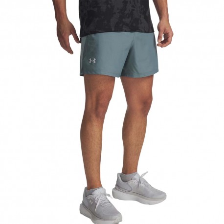 Under Armour Pantaloncini Running Launch 5" Jasper Blue Uomo