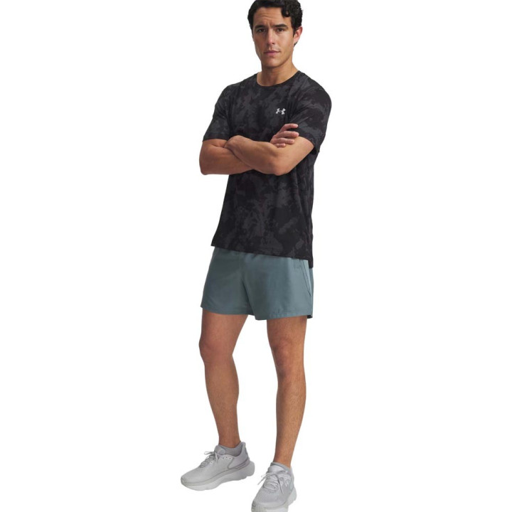 Under Armour Pantaloncini Running Launch 5" Jasper Blue Uomo