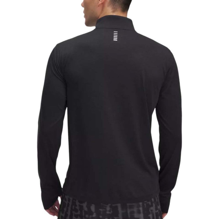 Under Armour Maglia Running Launch 1 4 Zip Nero Uomo