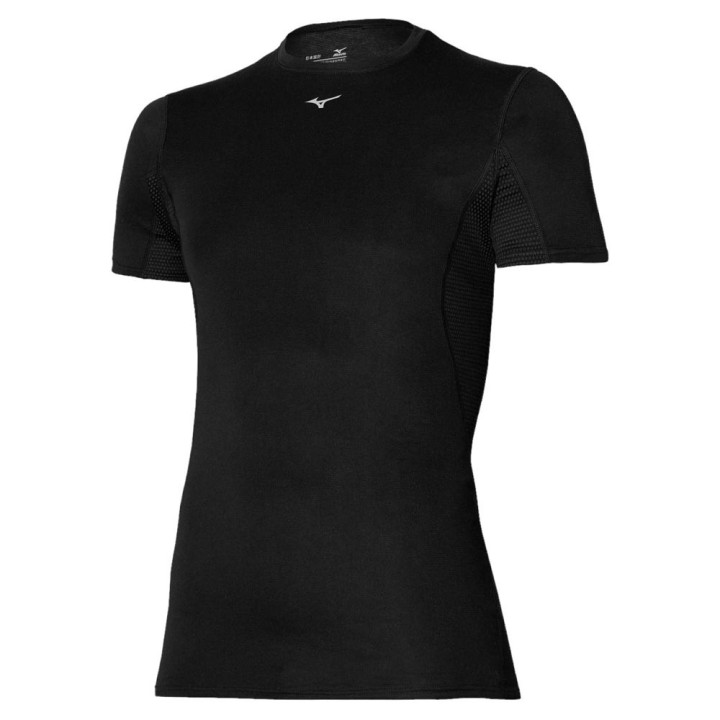 Mizuno T.Shirt Running Mid Weight-Light Nero Uomo