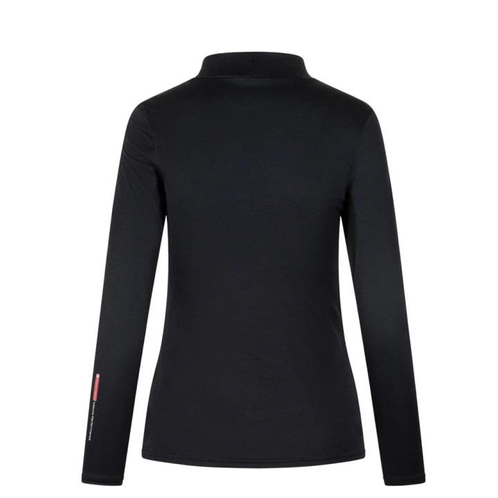 Mizuno Maglia Running Run Bt Mid Weight High Nero Donna