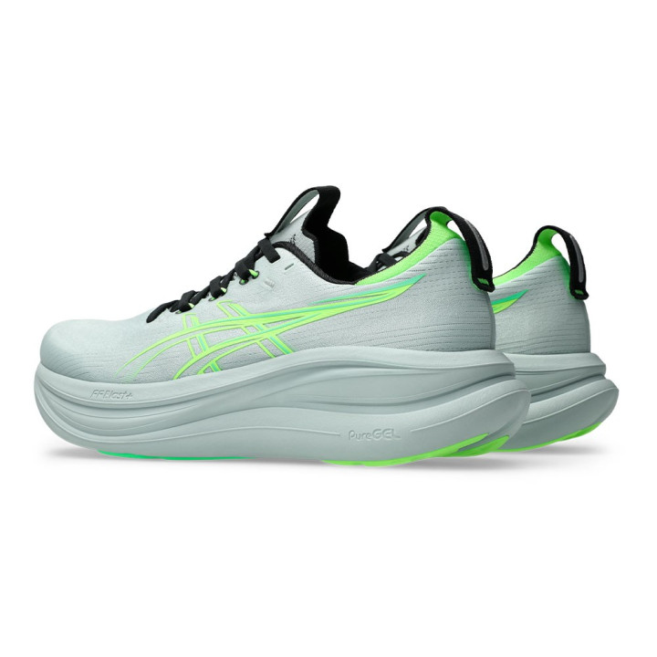 Asics Gel-Nimbus 28 Cold Moss Illuminate Verde - Scarpe Running Uomo