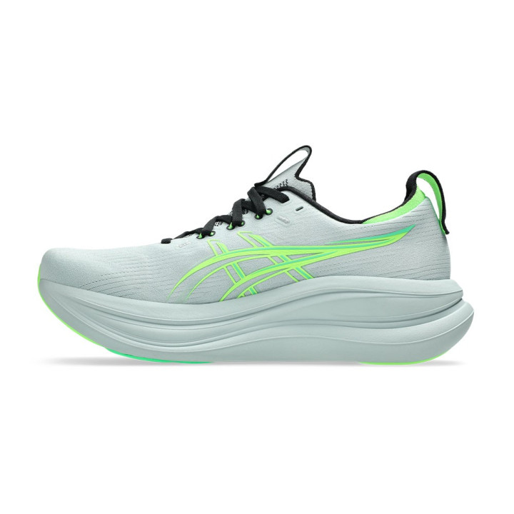 Asics Gel-Nimbus 28 Cold Moss Illuminate Verde - Scarpe Running Uomo