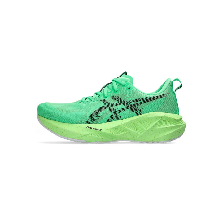 Asics Novablast 5 Vital Verde Nero - Scarpe Running Uomo