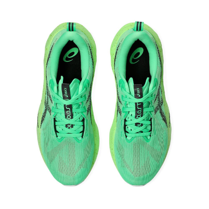 Asics Novablast 5 Vital Verde Nero - Scarpe Running Uomo