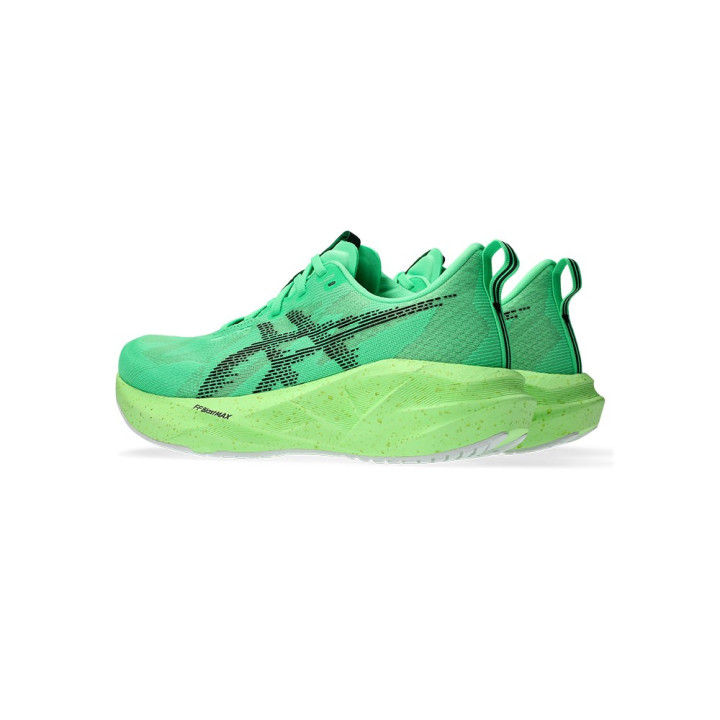 Asics Novablast 5 Vital Verde Nero - Scarpe Running Uomo