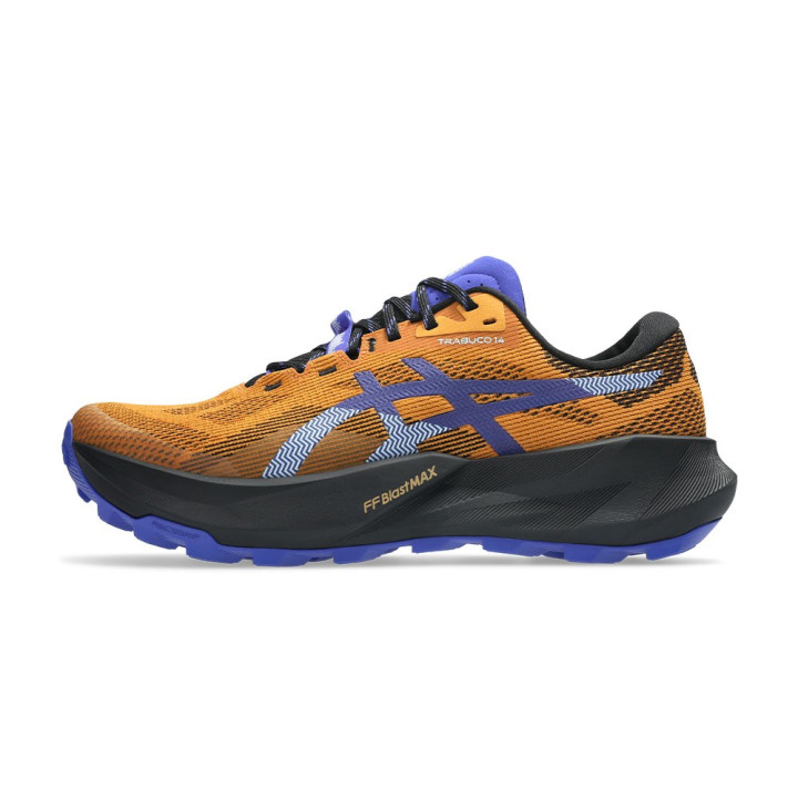 Asics Trabuco 14 Sandstorm Cobalt Burst - Scarpe Trail Running Uomo